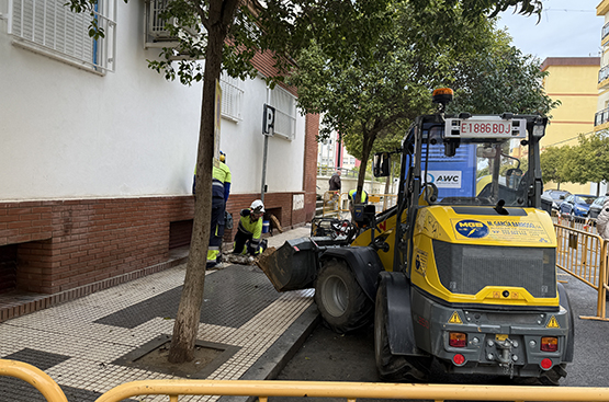 Foto de la ejecución de la obra