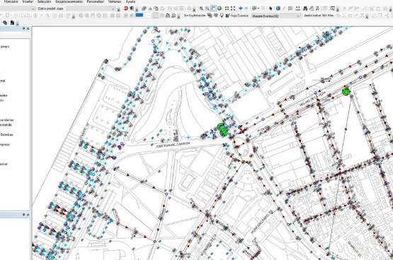 Aplicación GIS Emahsa