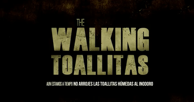 frame acceso video The Walking Toallitas