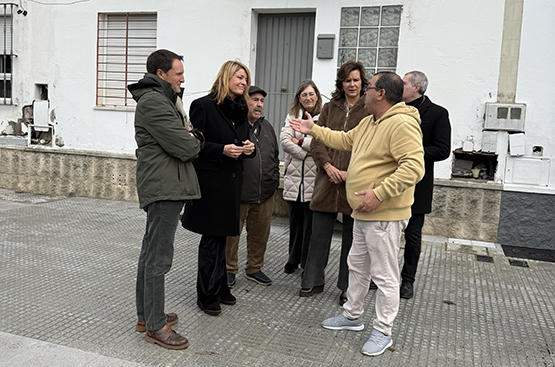 Visita Emahsa y Alcaldesa a las obras