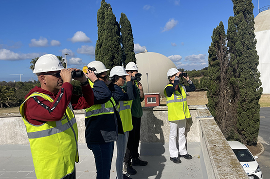 Foto Jornada Biobserva con operarios
