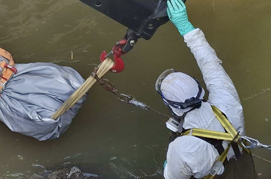 Foto de la reparación