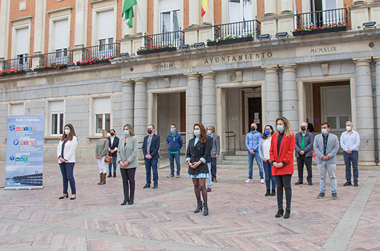 Foto de todos los colaboradores en Ayuntamiento