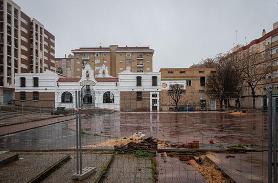 Foto obras mercado